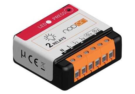 NodOn Zigbee 2 - Channel 2*3A Switch - NODZSIN - 4 - 2 - 20 - Vesternet