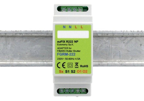 Eutonomy euFIX Adapter DIN for Fibaro Roller Shutter 3 - R223NP - Vesternet