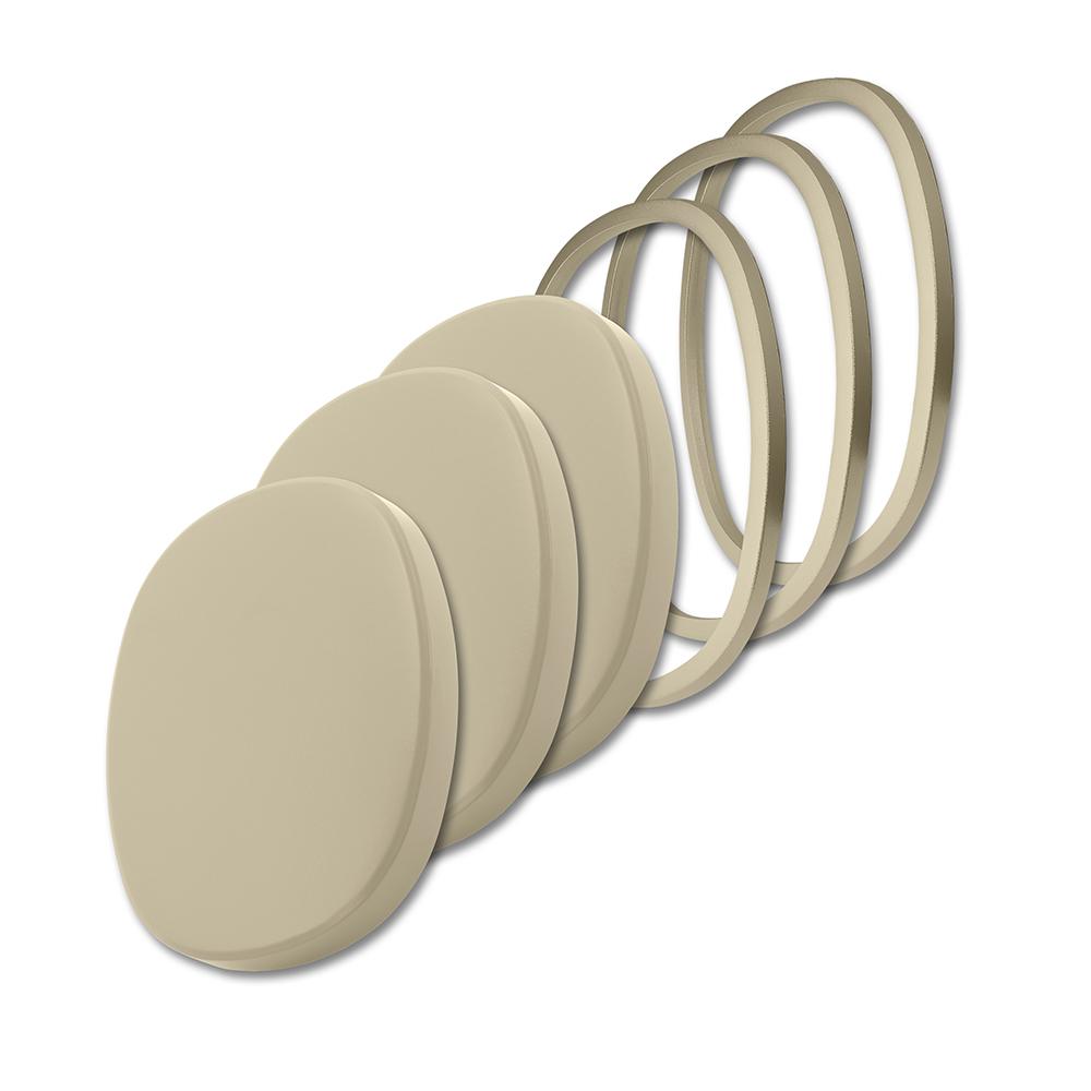 Eurotronic Design Panel for Spirit Smart Radiator Thermostat - 3 Pack - EUR_701023 - Vesternet