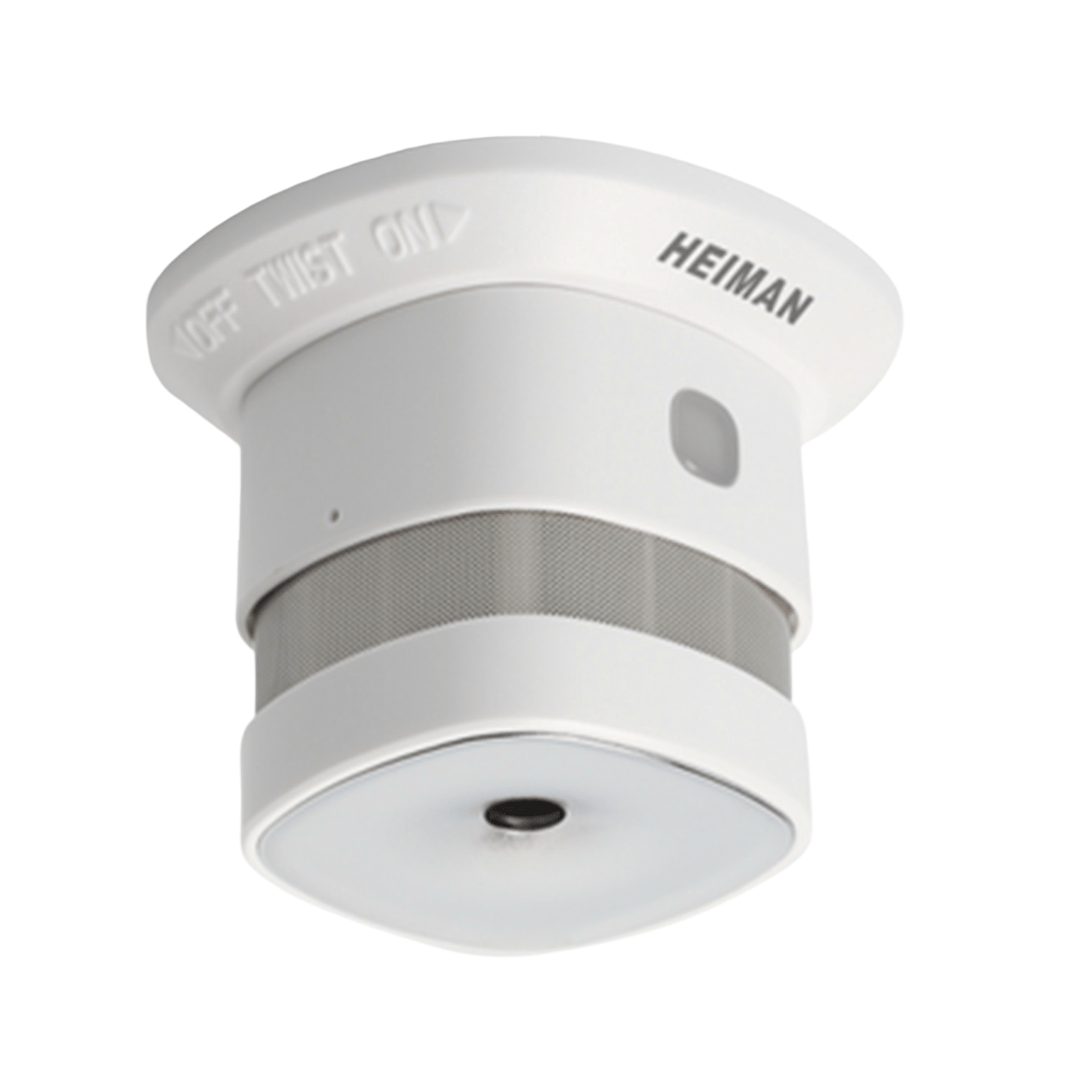 What do the lights on my smoke alarm mean?