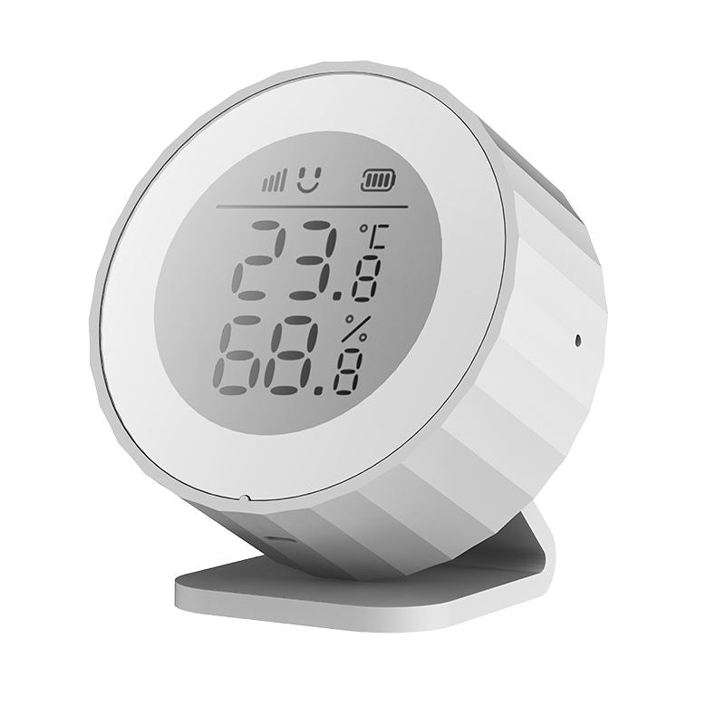How does the sensor connect to your smart home network?