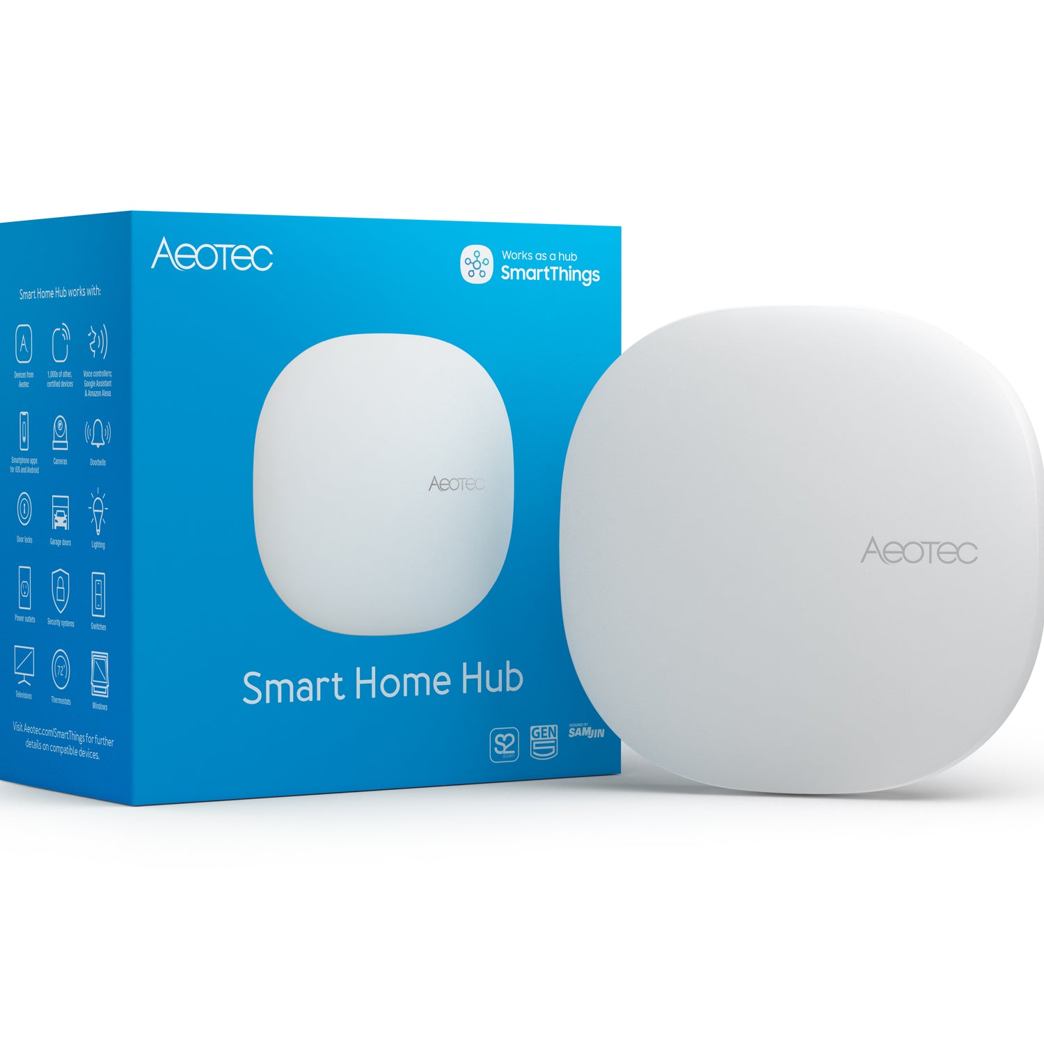 Can the Aeotec SmartThings Hub (V3) be set up as the primary controller on a Z-Wave network ?