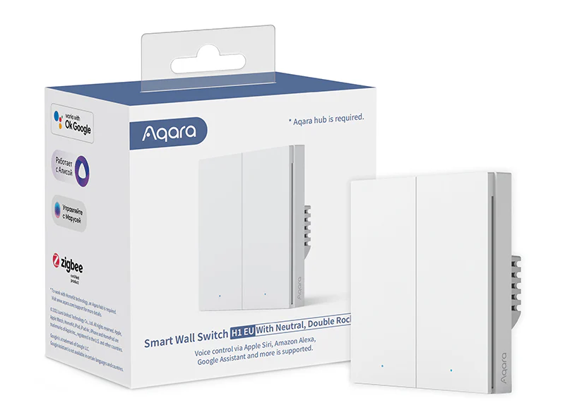How do I put my Aqara light switch in pairing mode?
