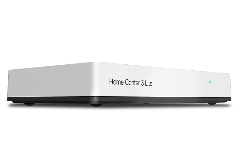 How does this smart home hub enhance security?