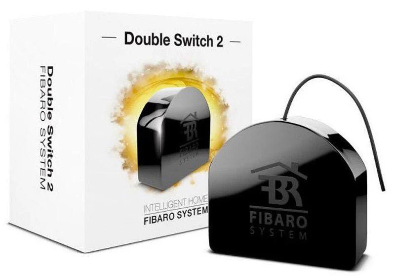 What is the purpose of the built-in RGB diode in the Double Switch 2?