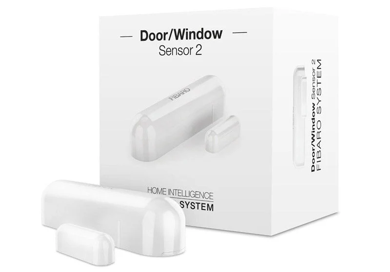 How does the sensor communicate with the home automation system?