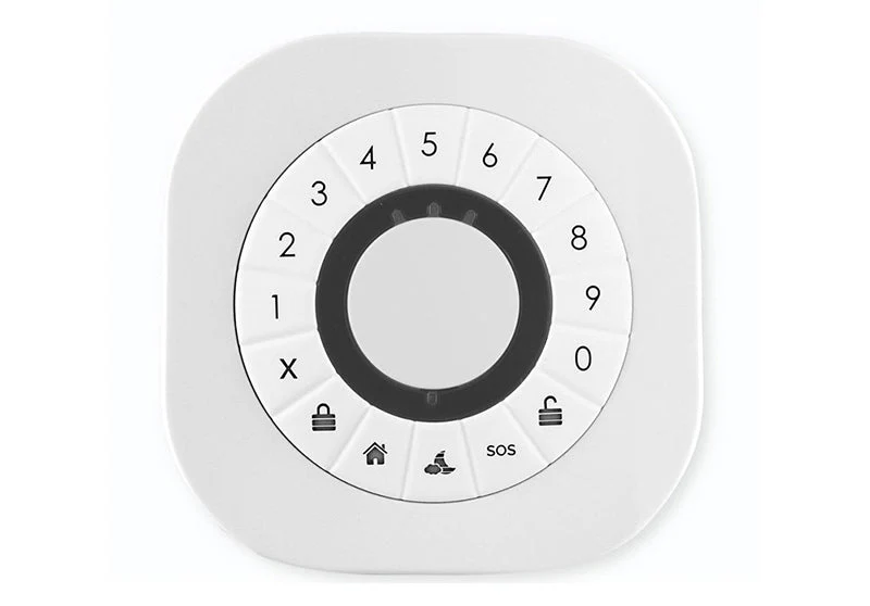 How does the frient Keypad detect tampering?