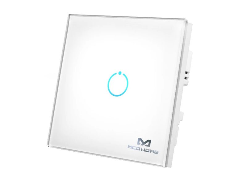 What kind of devices can I control with this touch panel switch?