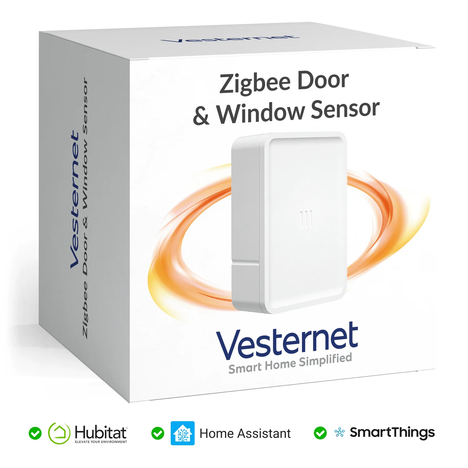What is the width of the second dimension listed for the sensor?