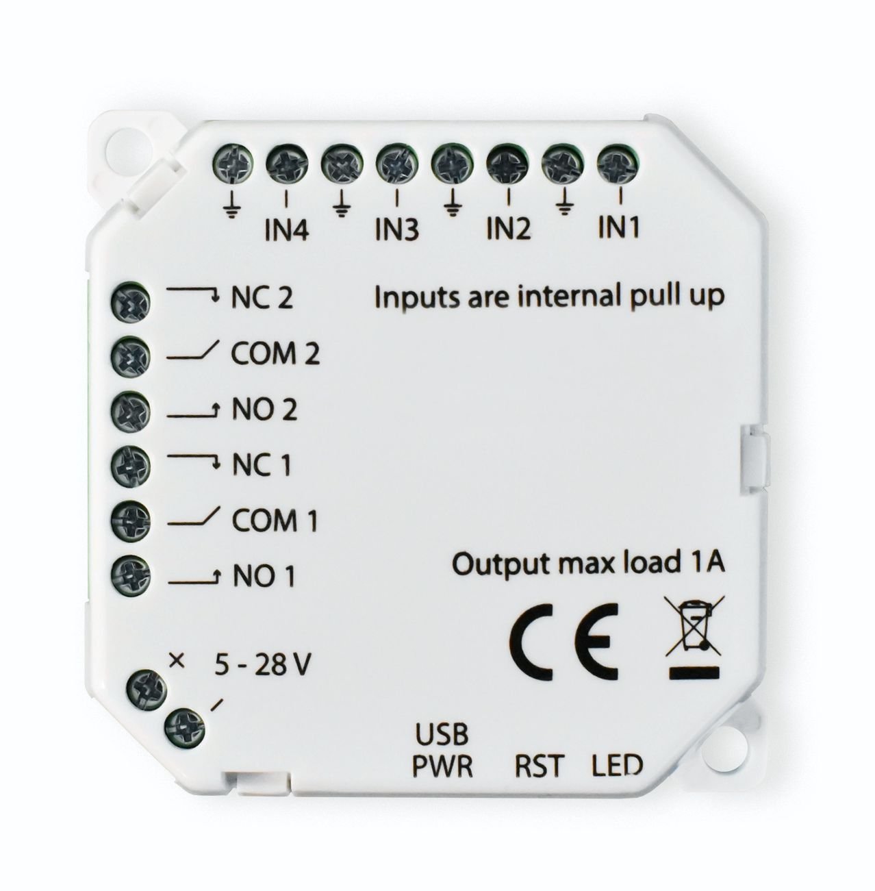 Can the module be used to automate actions based on environmental conditions, like sunlight?