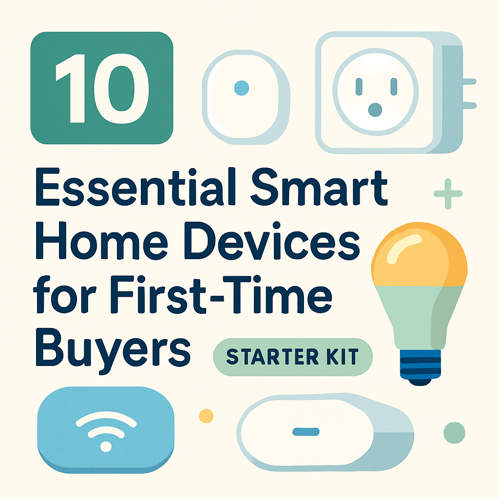 10 Essential Smart Home Devices for First-Time Buyers - Vesternet