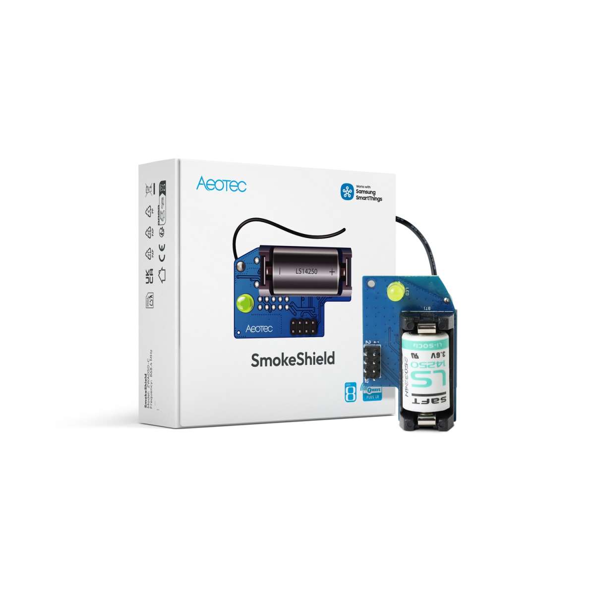 New: Z-Wave Aeotec SmokeShield – Transform Your Ei Smoke Detectors into Smart Fire Security Systems - Vesternet