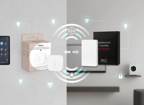 Aqara Temperature and Humidity Sensor T1 vs Z-Wave Plus Zooz XS Sensor: Smart Environmental Monitoring Showdown