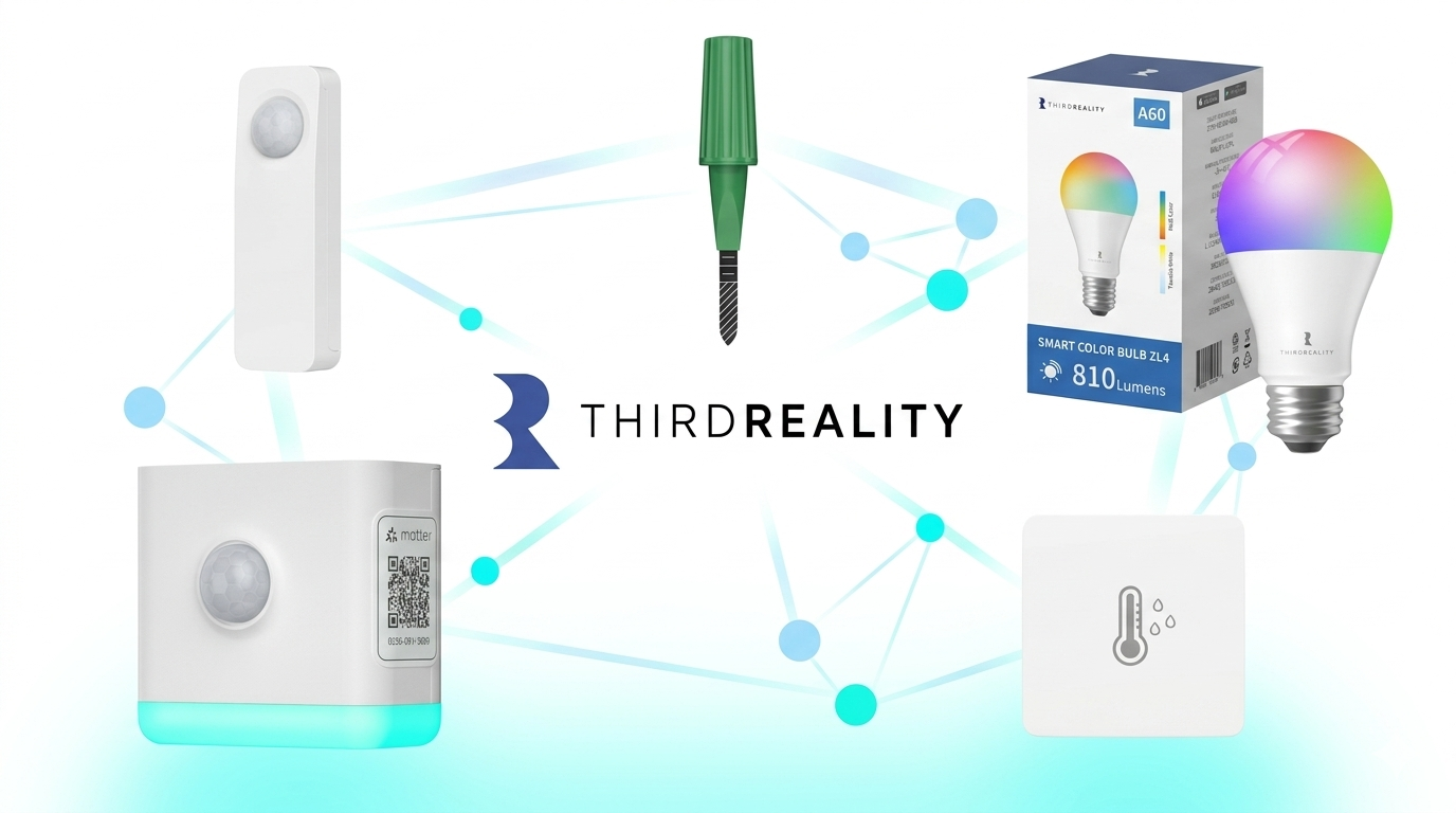 Introducing ThirdReality: 14 New Zigbee & Matter Devices