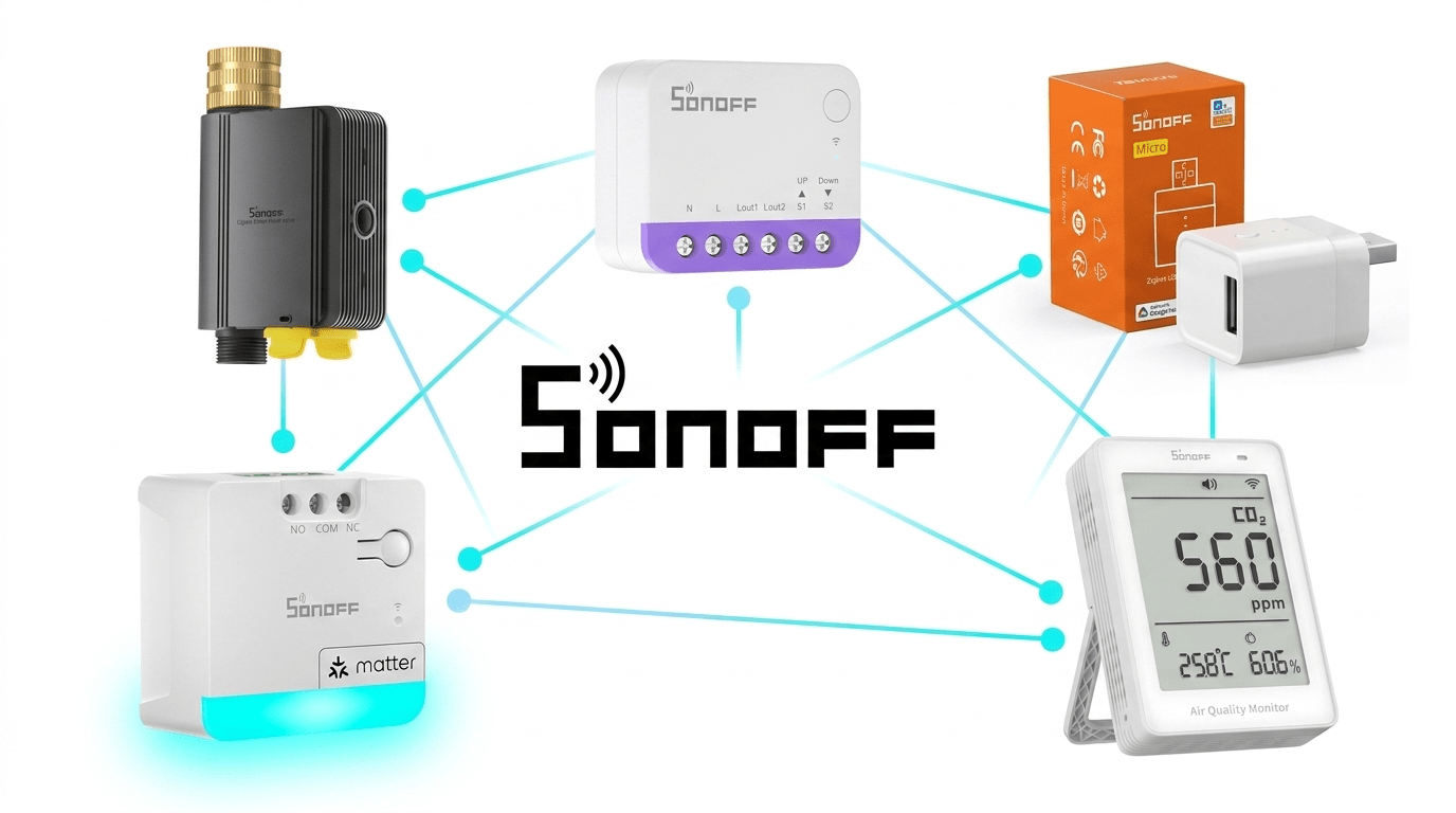 Sonoff at Vesternet: 10 Smart Switches, Sensors & Air Quality Monitors - Vesternet
