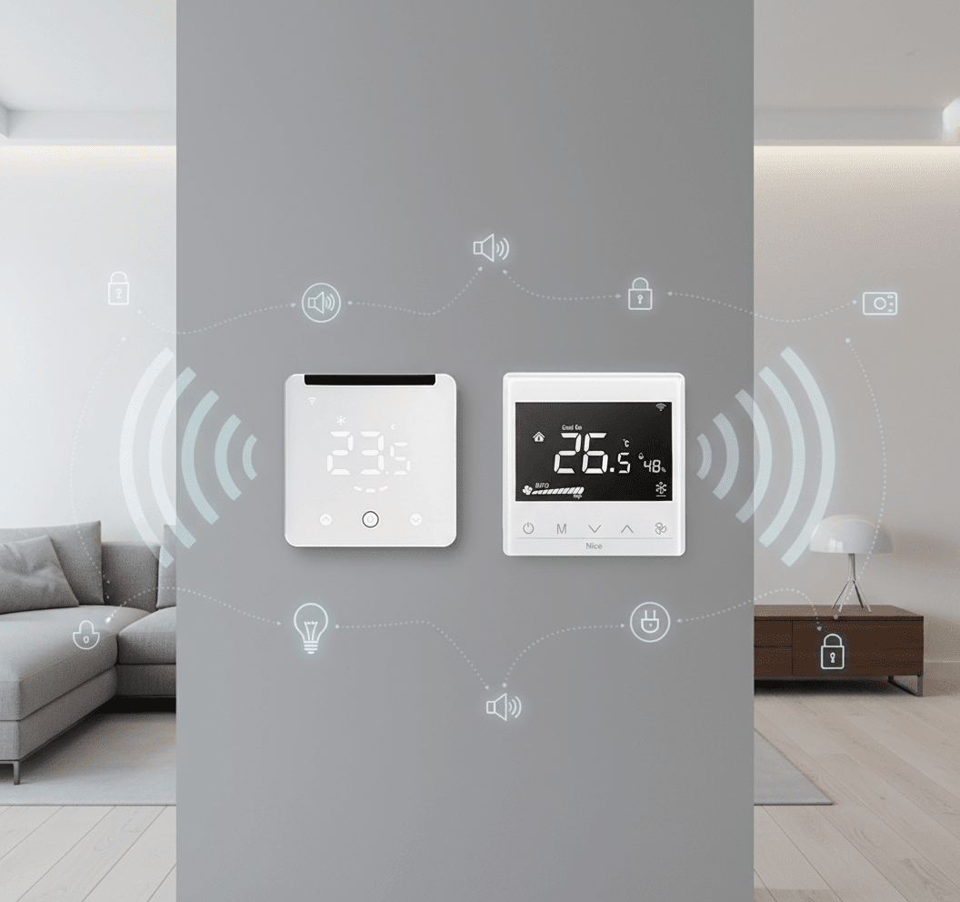 MCO Home IR2900 vs Nice Fan4 Control: Split AC vs Fan Coil Climate Solutions - Vesternet
