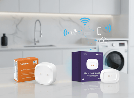 Zigbee Sonoff Water Leak Sensor vs Zigbee Aeotec SmartThings Water Leak Sensor: Which Offers the Best Smart Home Leak Protection?