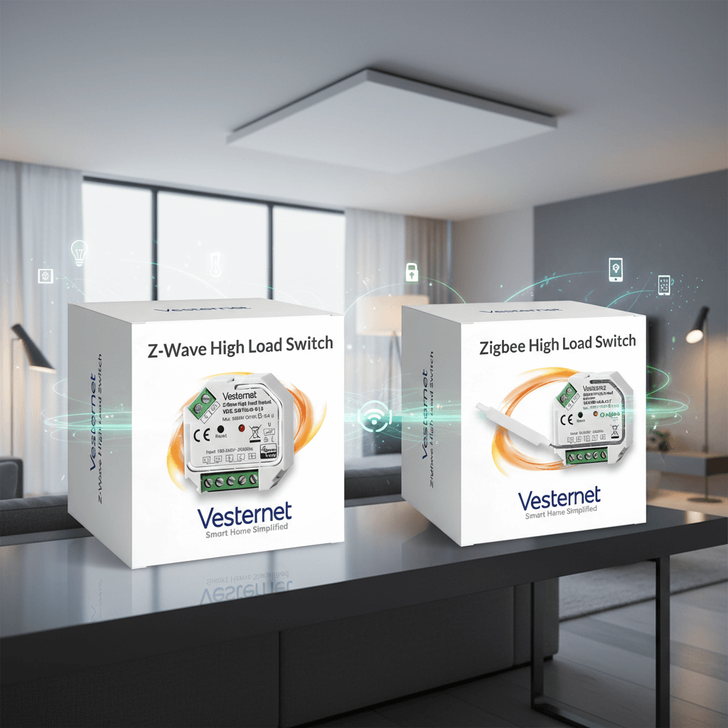 Vesternet Z-Wave High Load Switch vs Vesternet Zigbee High Load Switch: Protocol Battle for Smart Home Power Control