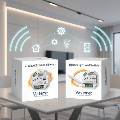 Vesternet Z-Wave 2 Channel Switch vs Vesternet Zigbee High Load Switch: Smart Home Protocol Battle