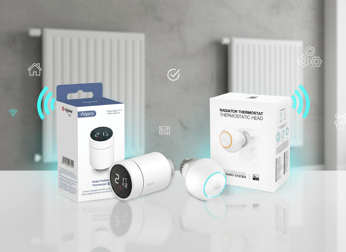 Aqara Radiator Thermostat E1 vs Z-Wave Fibaro Heat Controller: Smart Heating for Every Home Setup