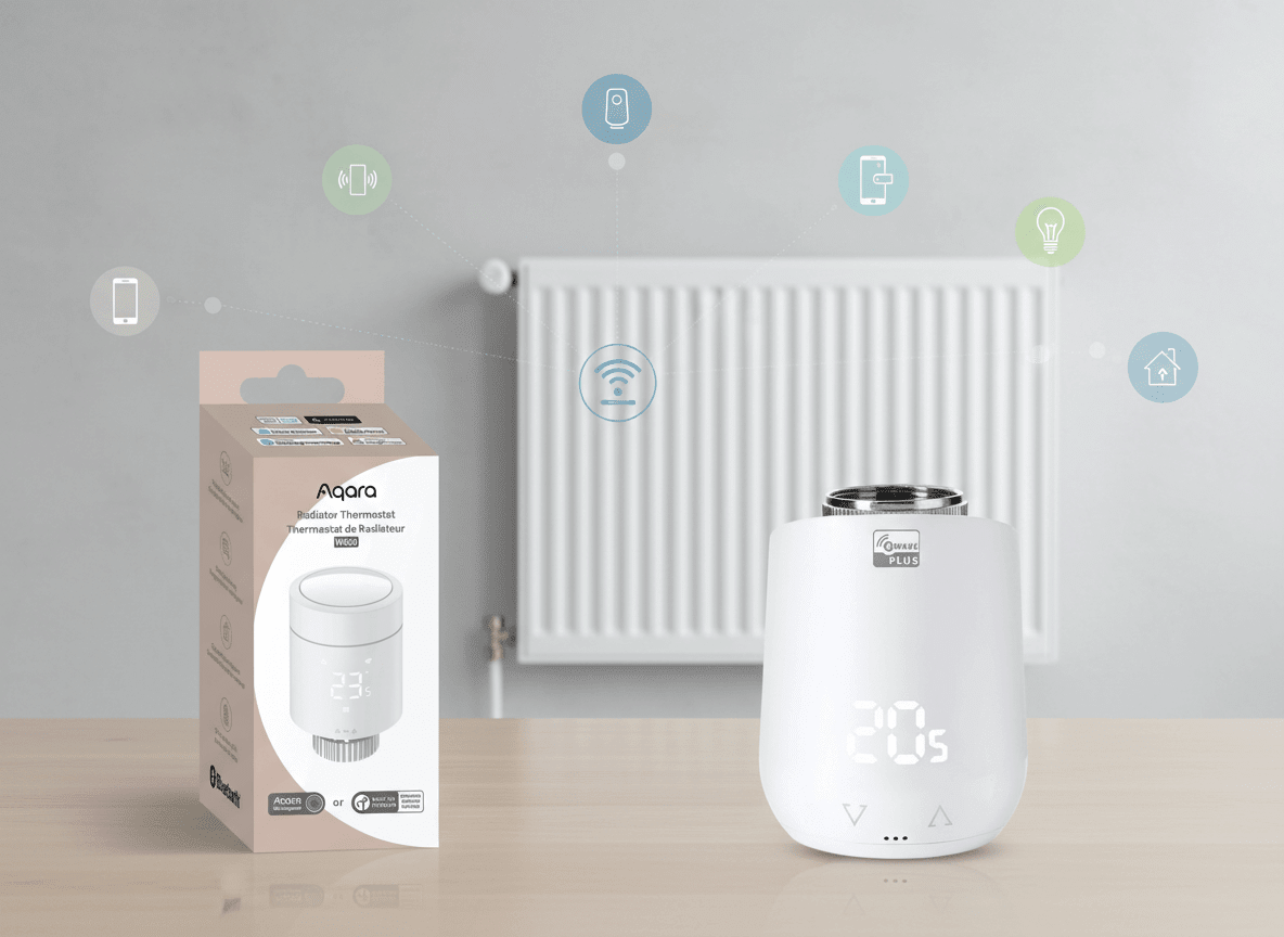 Zigbee Aqara Radiator Thermostat W600 vs Z-Wave Plus Eurotronic Comet Thermostat: Smart Heating Protocol Showdown - Vesternet