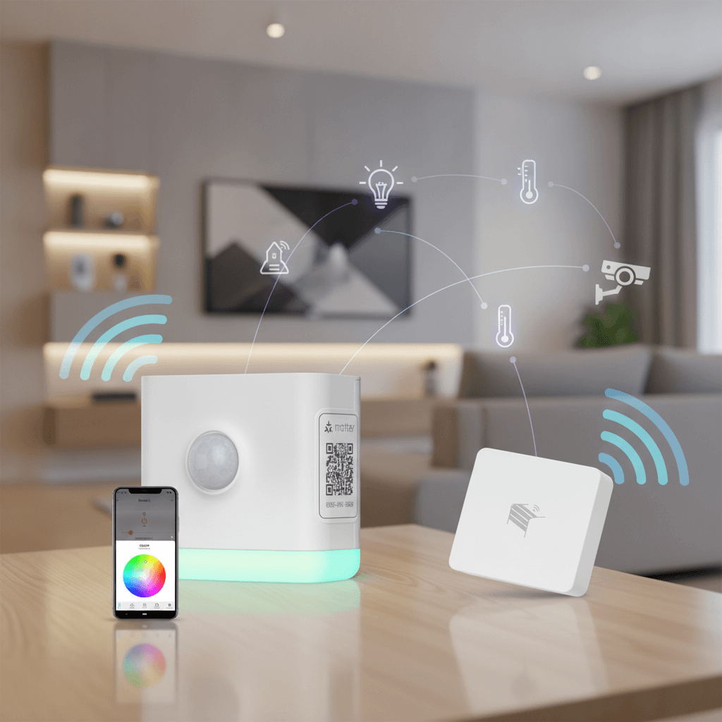 Matter ThirdReality Smart Color Nightlight vs Zigbee ThirdReality Garage Door Tilt Sensor: Smart Home Connectivity Approaches