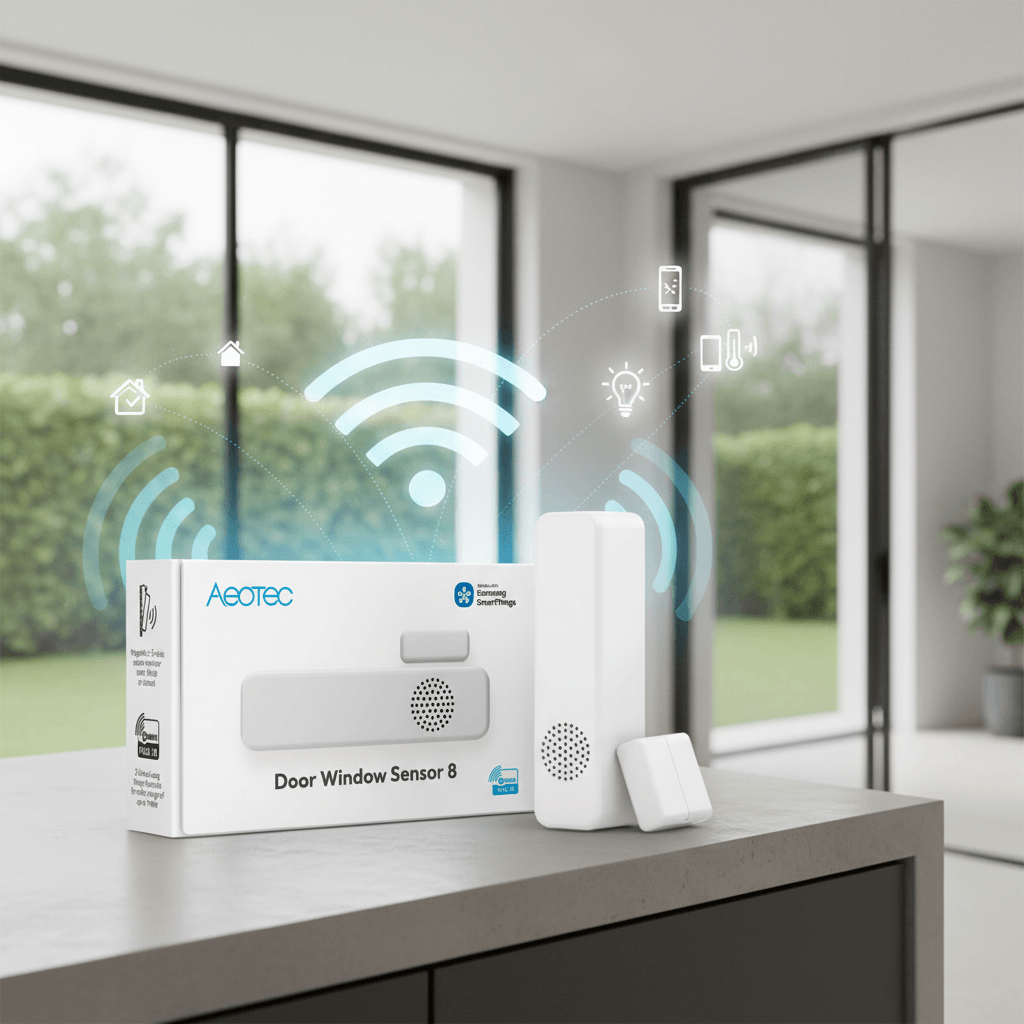 Aeotec Door Window Sensor 8 vs Bosch Door Window Contact: Z-Wave vs Matter Smart Home Security