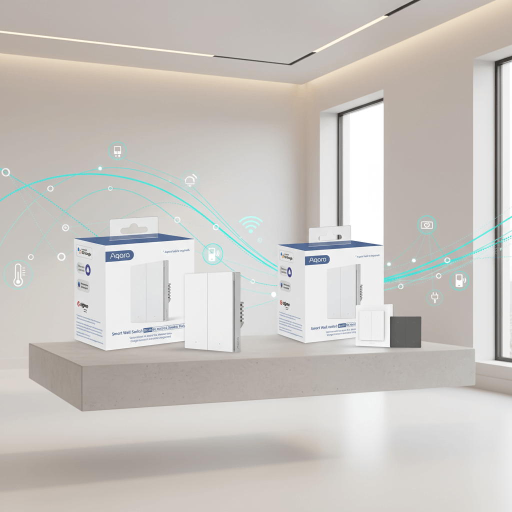 Aqara Smart Wall Switch H1 vs Aqara Light Switch H2: Which Double Rocker Delivers Better Smart Control? - Vesternet