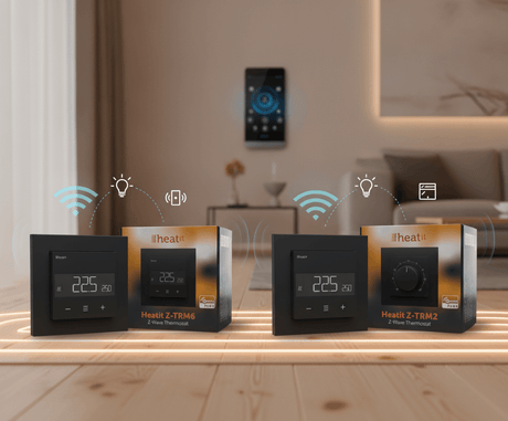 Z-Wave Heatit Z-TRM6 vs Heatit S-Control2: Smart Connectivity or Standalone Simplicity?