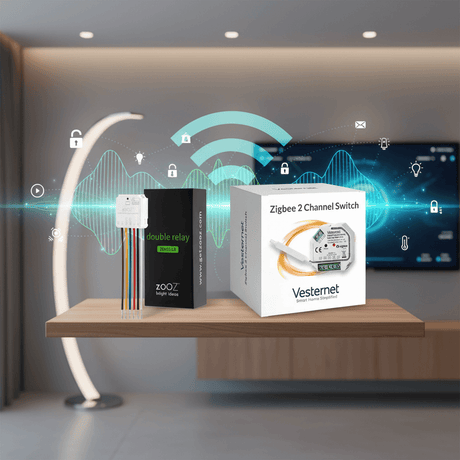 Z-Wave Zooz Double Relay vs Vesternet Zigbee 2 Channel Switch: Smart Home Dual Control Showdown
