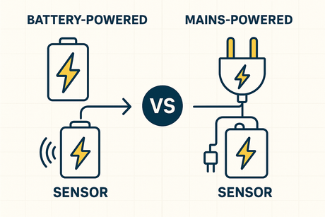 Battery vs Mains Powered Sensors: Pros and Cons