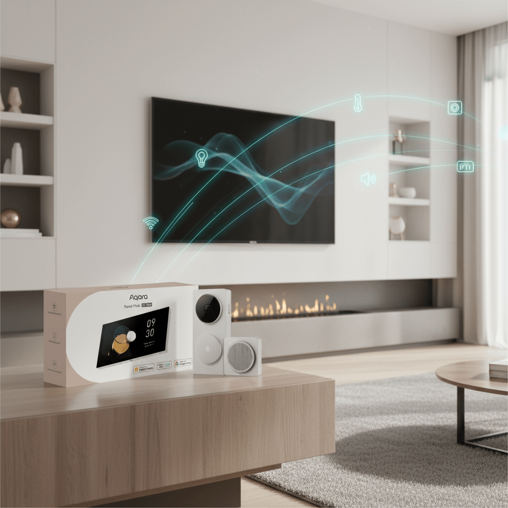 Zigbee Aqara Panel Hub S1 Plus vs Zigbee Aqara Doorbell Camera Hub G410: Smart Home Control Center vs Security-Focused Hub