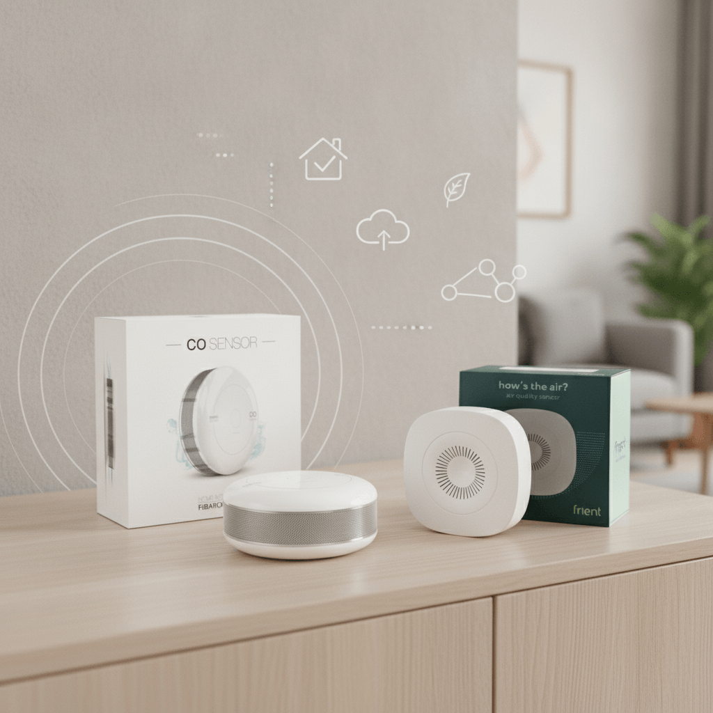 Z-Wave Fibaro CO Sensor vs Zigbee Frient Air Quality Sensor: Which Indoor Air Safety Device Belongs in Your Smart Home?
