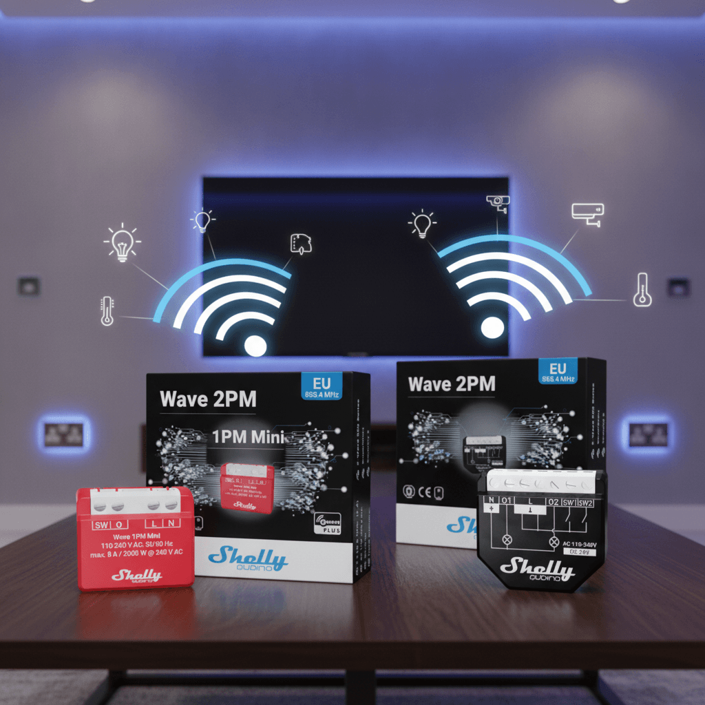 Shelly Qubino Z-Wave 1PM Mini vs Z-Wave 2PM: Which Smart Switch Is Right for Your Home?
