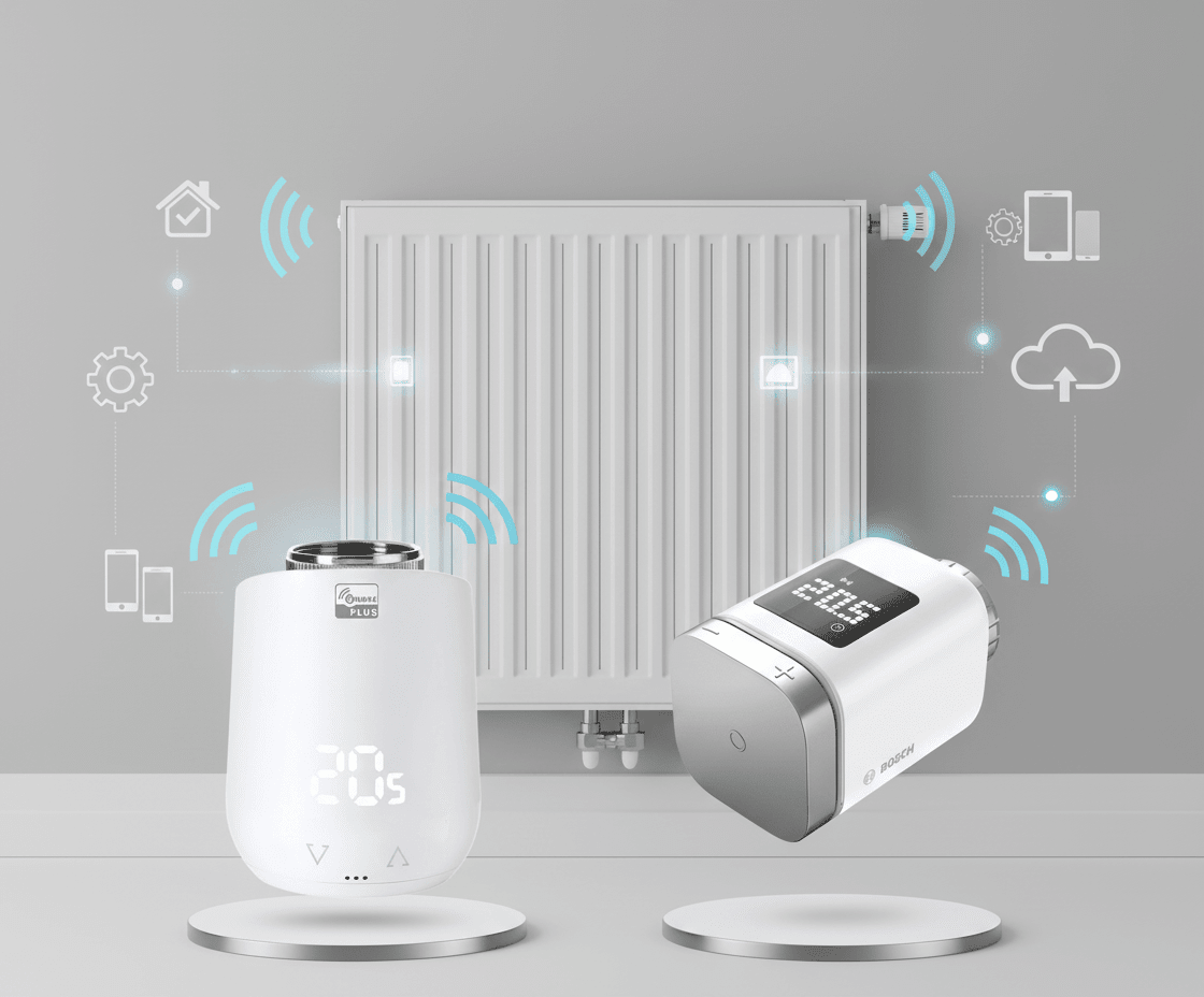 Eurotronic Comet vs Bosch Radiator Thermostat: Z-Wave Plus vs Matter for Smart Heating Control - Vesternet
