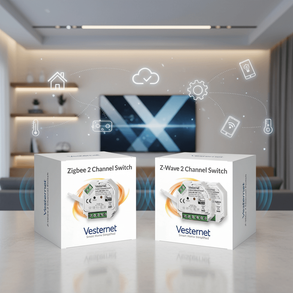 Vesternet Zigbee 2 Channel Switch vs Vesternet Z-Wave 2 Channel Switch: Smart Protocol Showdown