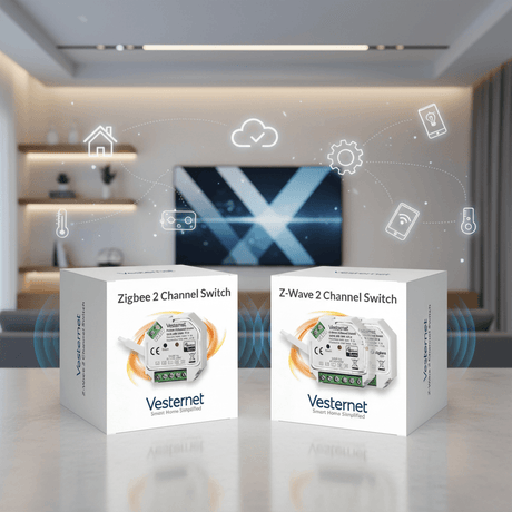 Vesternet Zigbee 2 Channel Switch vs Vesternet Z-Wave 2 Channel Switch: Smart Protocol Showdown
