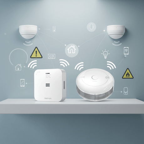 Thread Heiman Carbon Monoxide Alarm vs Nice CO Alarm-Control: Matter vs Z-Wave for Smart Home Safety