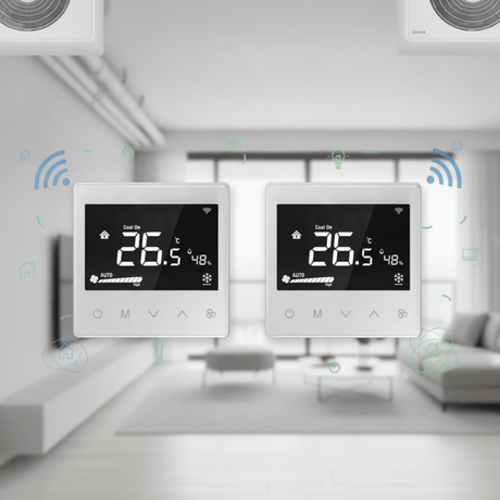 Zigbee MCO Home Fan Coil 2 Pipe Thermostat vs Zigbee MCO Home Fan Coil 4 Pipe Thermostat: Which Smart Thermostat Fits Your HVAC System?