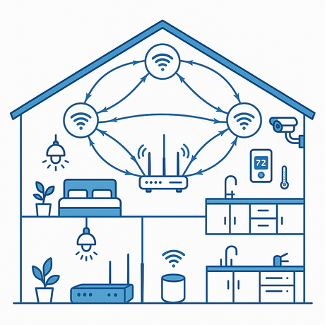 Smart Home Network Planning: Designing Your Wireless Infrastructure - Vesternet