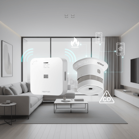 Thread Heiman Carbon Monoxide Alarm vs Matter Heiman Smoke Sensor: Complete Smart Safety Detection Guide