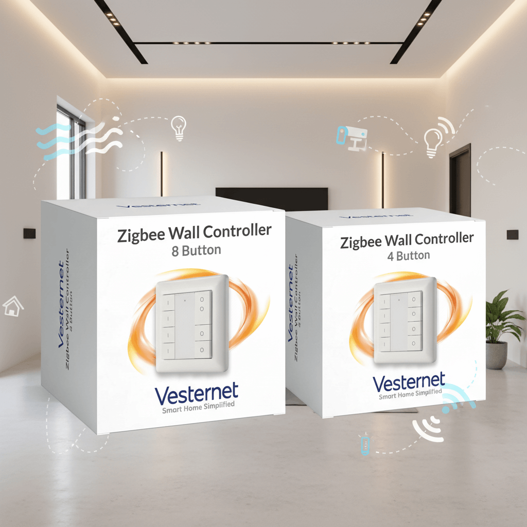 Vesternet Zigbee Wall Controller 8 Button vs 4 Button: Which Multi-Button Smart Controller is Right for Your Home?