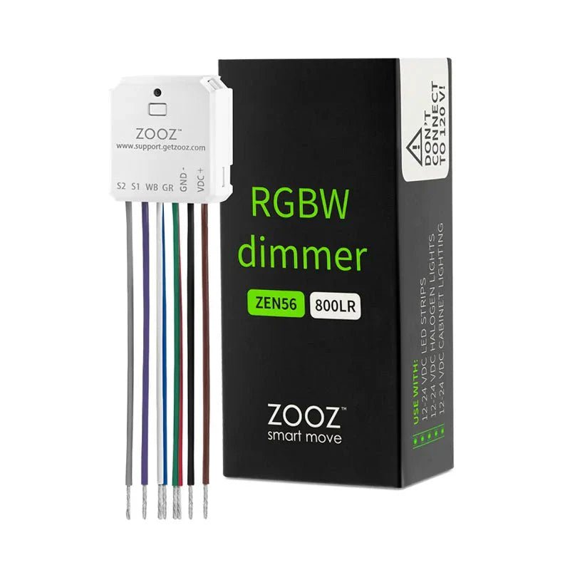 New: Zooz RGBW Dimmer – Advanced Z-Wave Control for LED Strip Lighting - Vesternet
