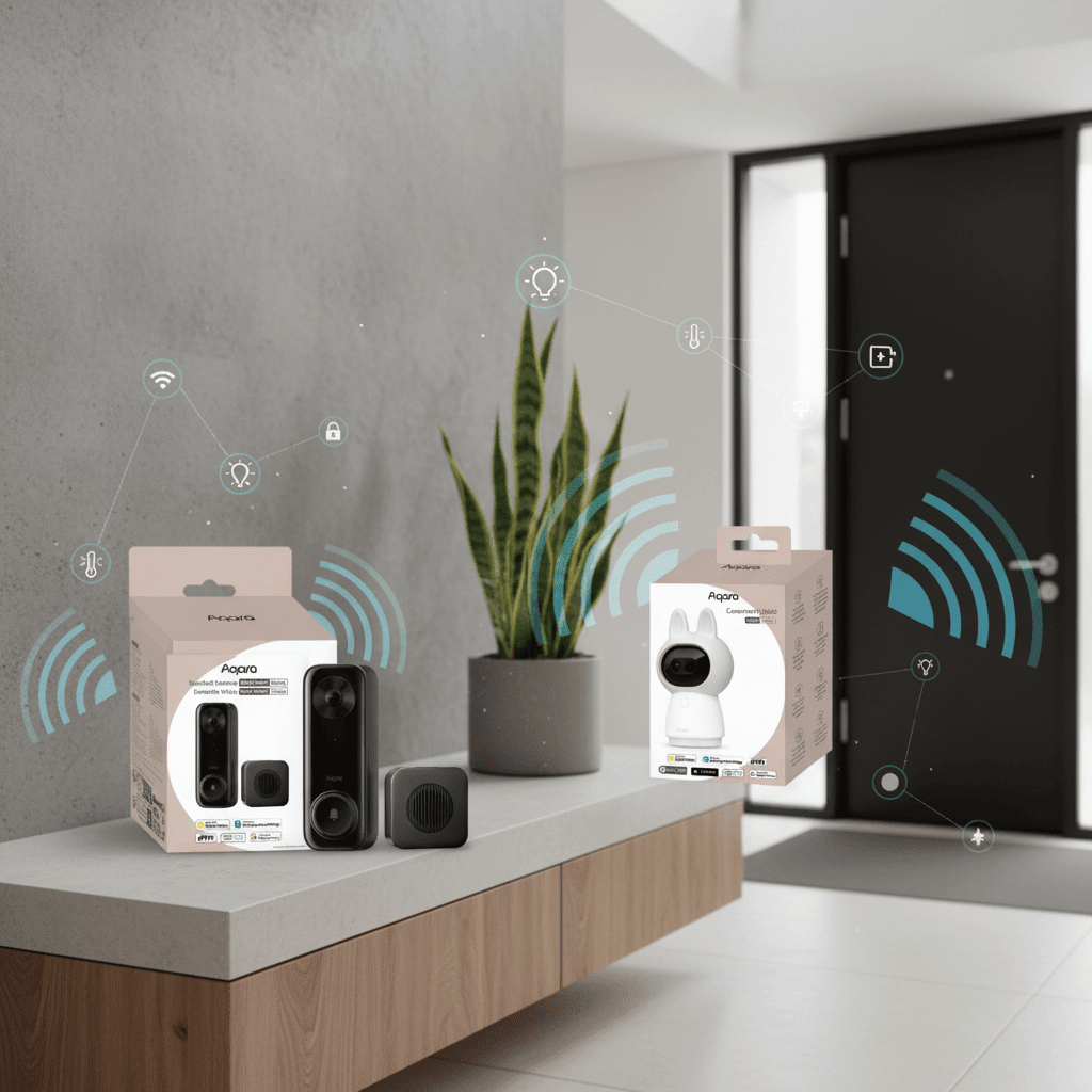 Aqara Doorbell Camera G400 Select Wired vs Zigbee Aqara Camera Hub G350 Select: Entrance Monitoring vs Indoor Surveillance - Vesternet
