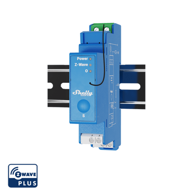 Shelly Qubino Z - Wave Pro 1 - QPSW - 0A1X16EU - Vesternet