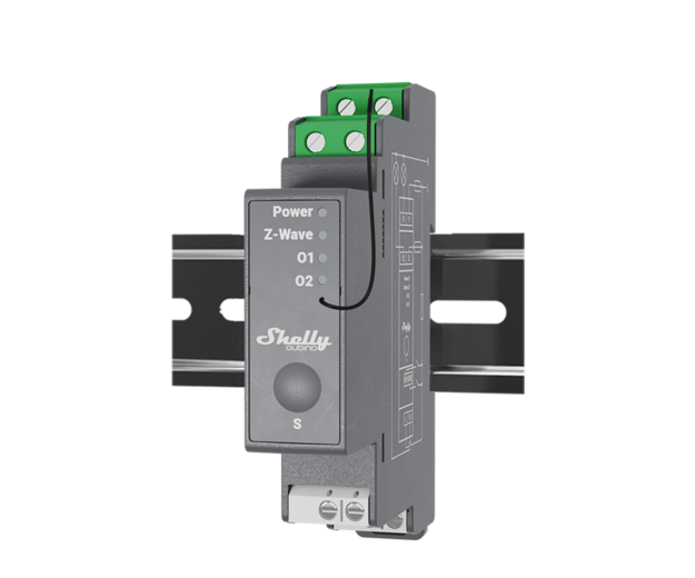 Shelly Qubino Wave PRO 2 - QPSW - 0A2X16EU - Vesternet