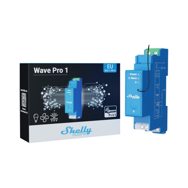 Shelly Qubino Z - Wave Pro 1 - QPSW - 0A1X16EU - Vesternet