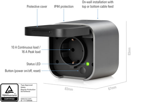 Matter Eve Energy Outdoor - EV-10ECM8351 - Vesternet