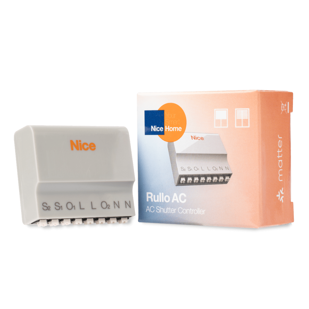 Matter Nice Rullo AC Shutter Controller - 409500030399 - Vesternet