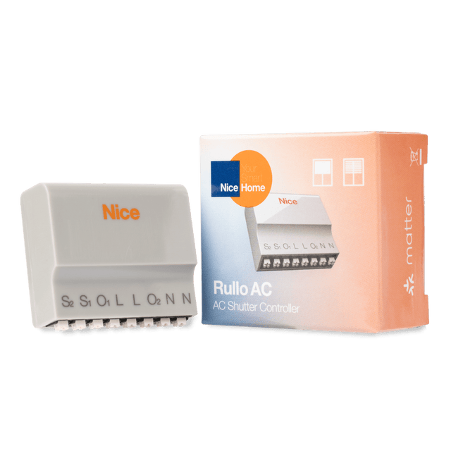 Matter Nice Rullo AC Shutter Controller - 409500030399 - Vesternet